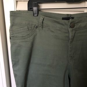 1822 Denim Size 16 Olive Green Pant